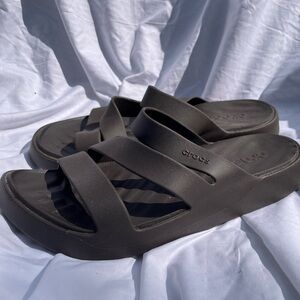 Croc Slide Sandals